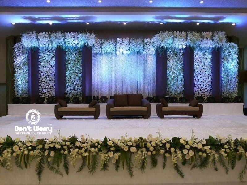 indoor wedding stages